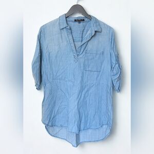 Velvet Heart Light Blue Blouse